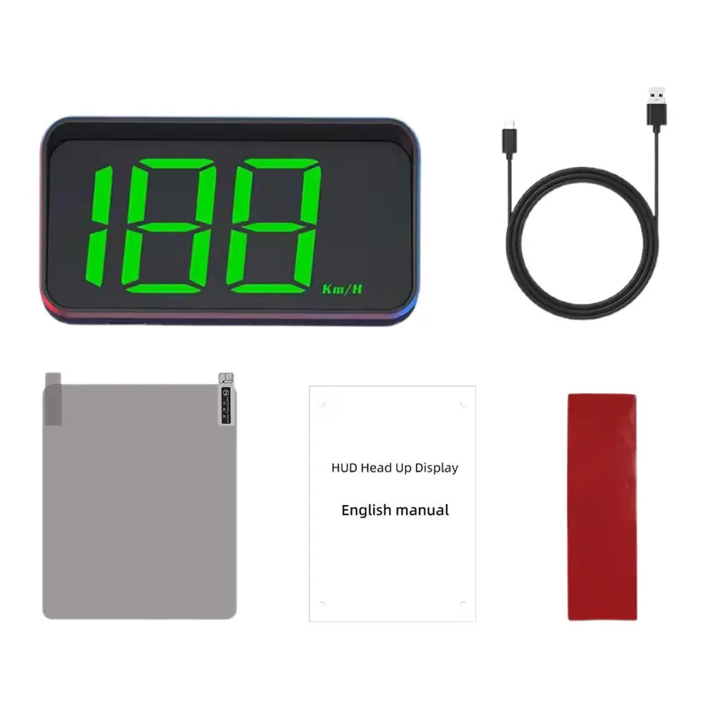 CarzHive M2 Head Up Display 
— Speed + OBD + GPS Warning