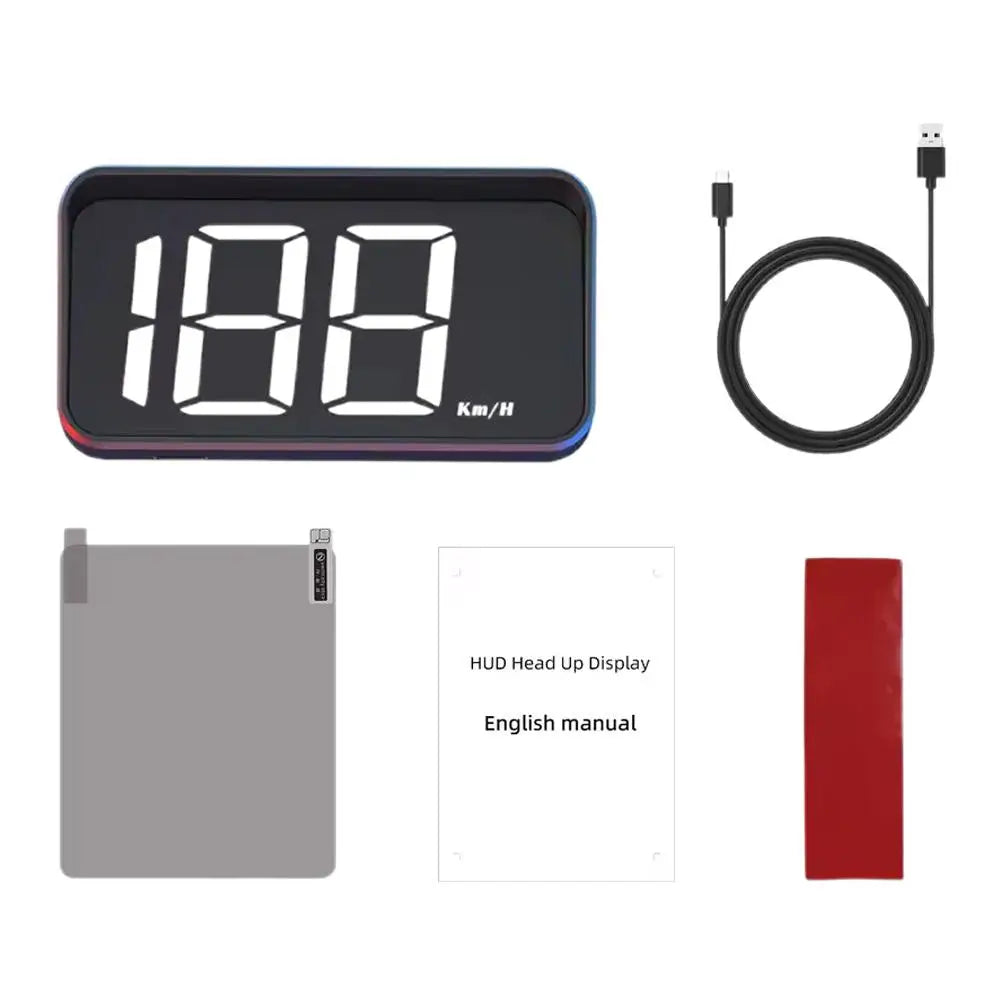 CarzHive M2 Head Up Display 
— Speed + OBD + GPS Warning